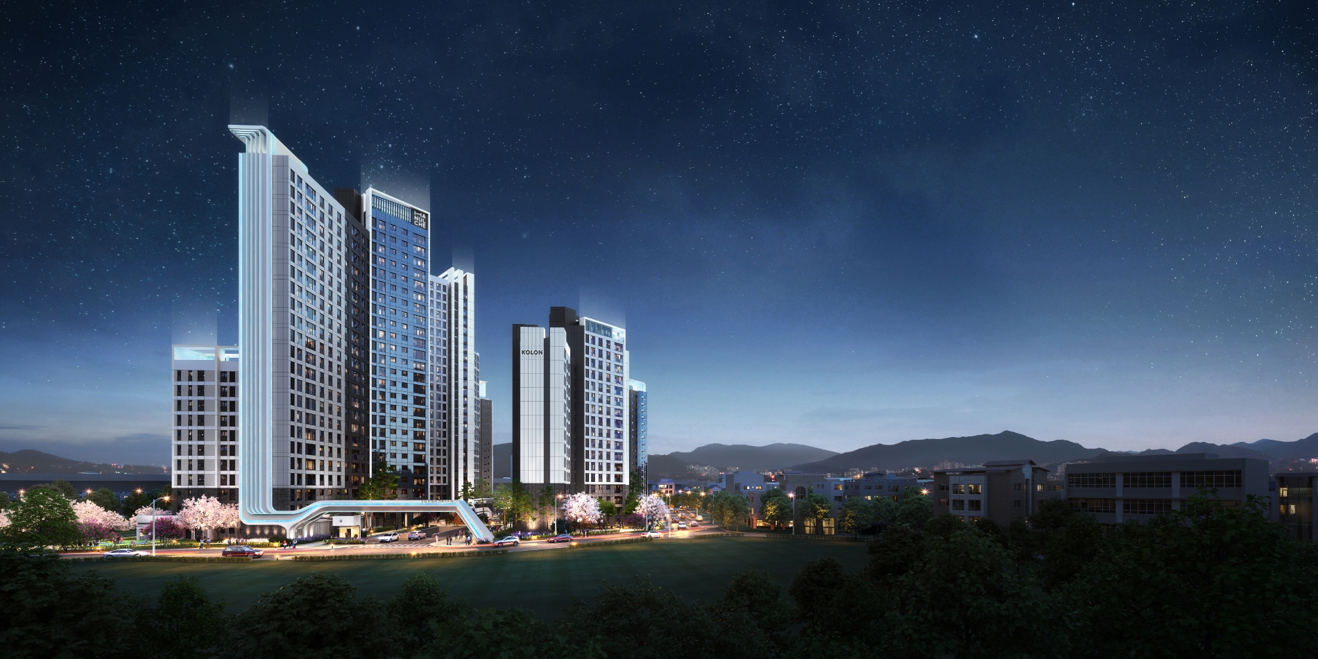 코오롱글로벌 '대구 새동네 단지' 투시도 / 사진제공=코오롱글로벌