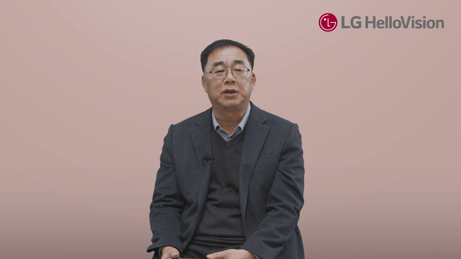 송구영 LG헬로비전 대표가 2일 비대면 시무식을 열고 임직원에 신년사를 전했다. 사진=LG헬로비전