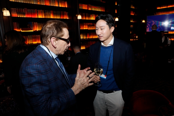 정기선 HD현대 사장이 세계 최대 전자∙IT 전시회인 'CES 2023' 개막을 하루 앞둔 지난 4일 ‘포춘(Fortune) 브레인스톰 테크 디너’에 참석했다. /사진=HD현대.