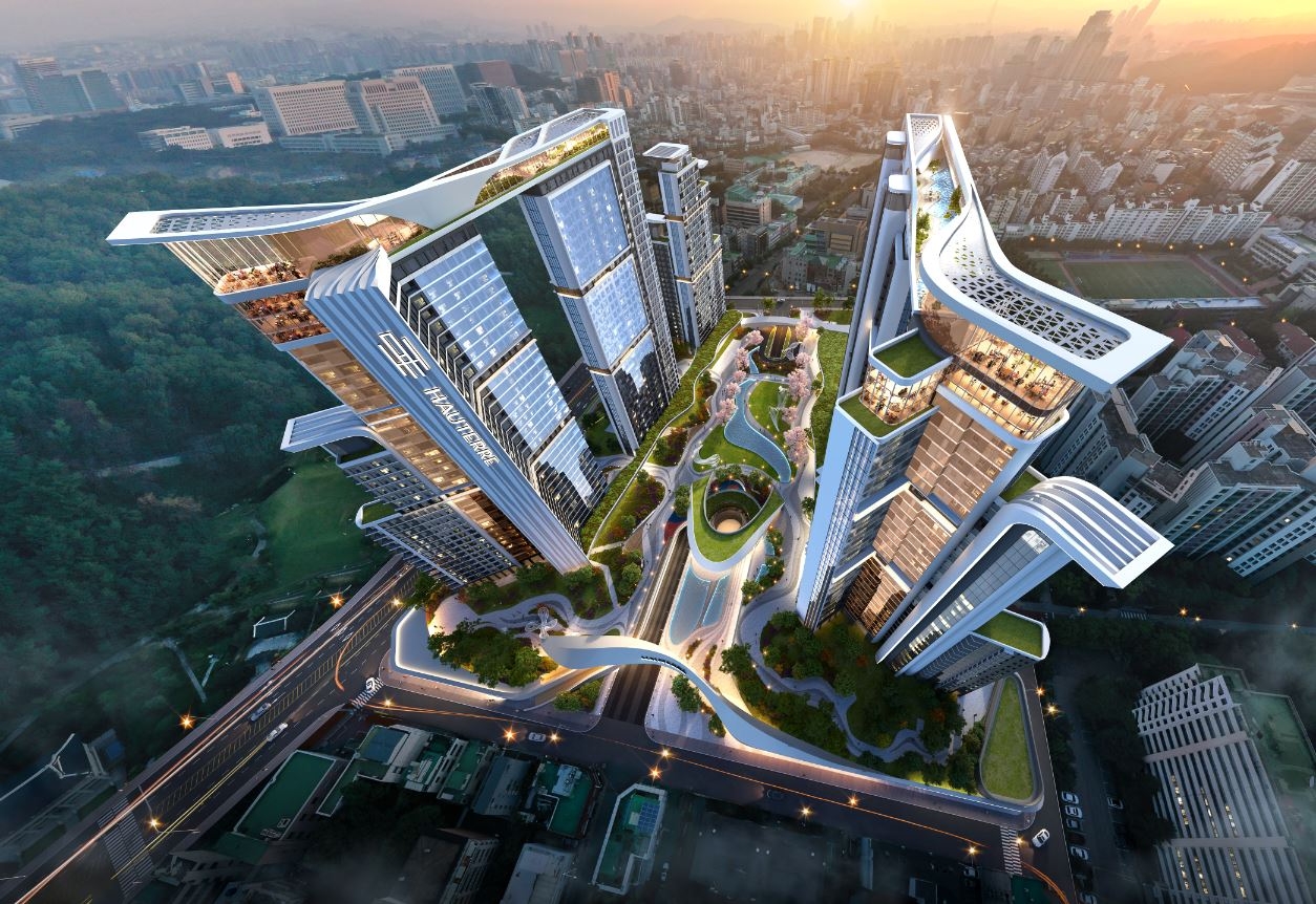 오티에르 방배 조감도 / 사진제공=포스코건설