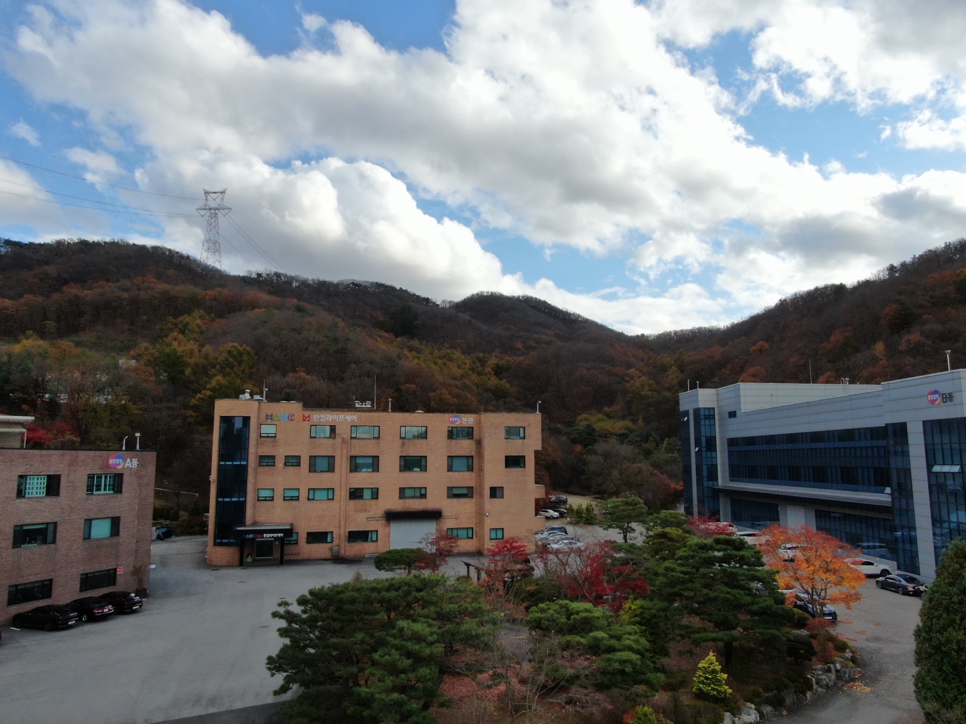 경기도 용인시에 위치한 한컴라이프케어 전경. 사진=한컴라이프케어