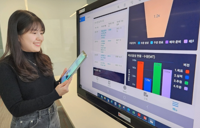 롯데케미칼(부회장 김교현)이 폴리머 제품 고객사를 대상으로 디지털 고객관계관리(CRM) 시스템 '로켐 포탈(LOCHEM Portal)'을 지난달 20일 정식 오픈했다. /사진=롯데케미칼.
