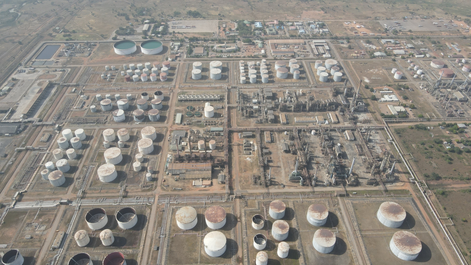 나이지리아 카두나 정유시설 전경 / 사진제공=대우건설