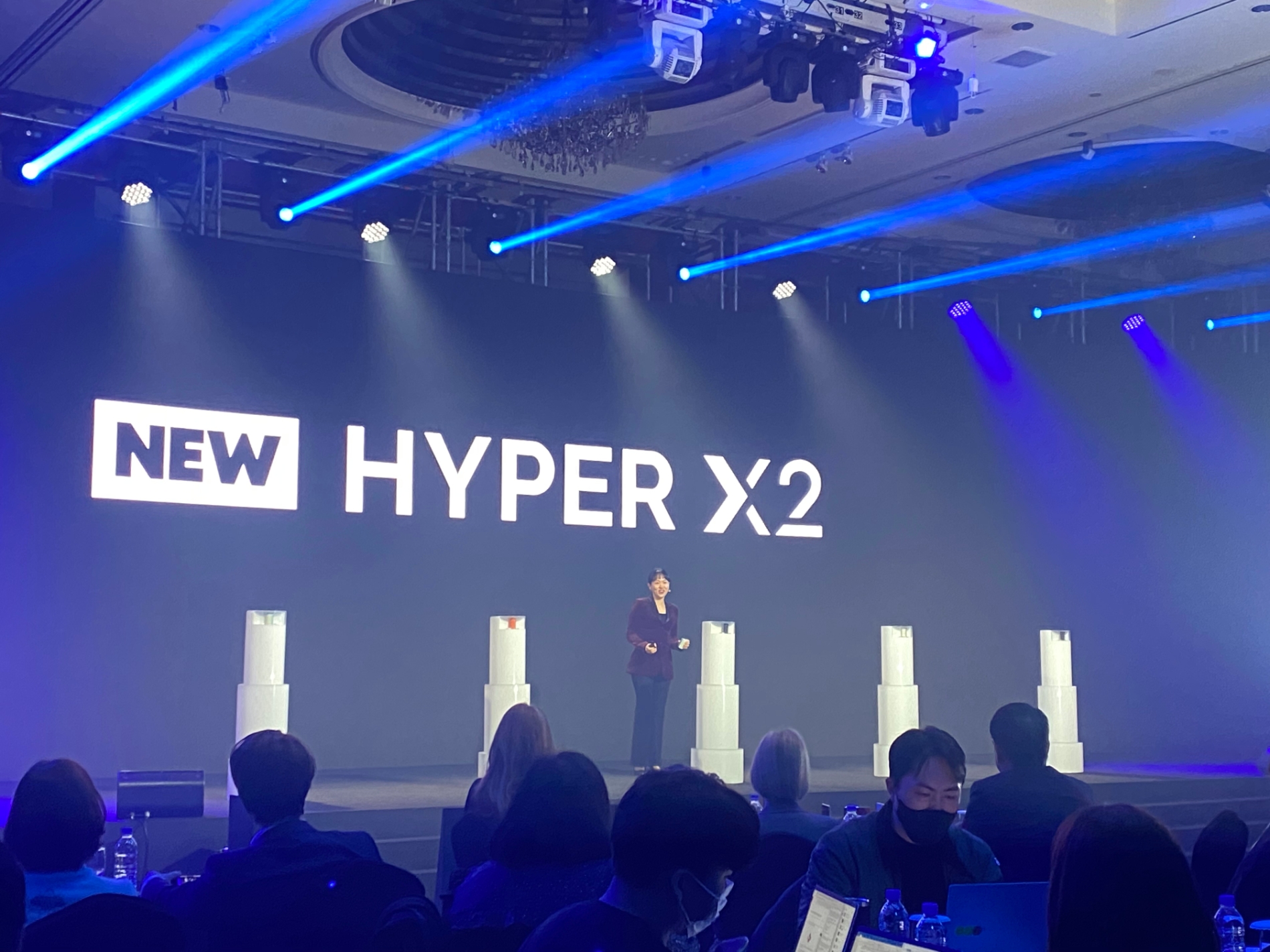 김은지 BAT로스만스 대표가 14일 서울 중구 소재 롯데호텔에서 열린 기자간담회에서 발언하고 있다./ 사진 촬영 = 홍지인 기자