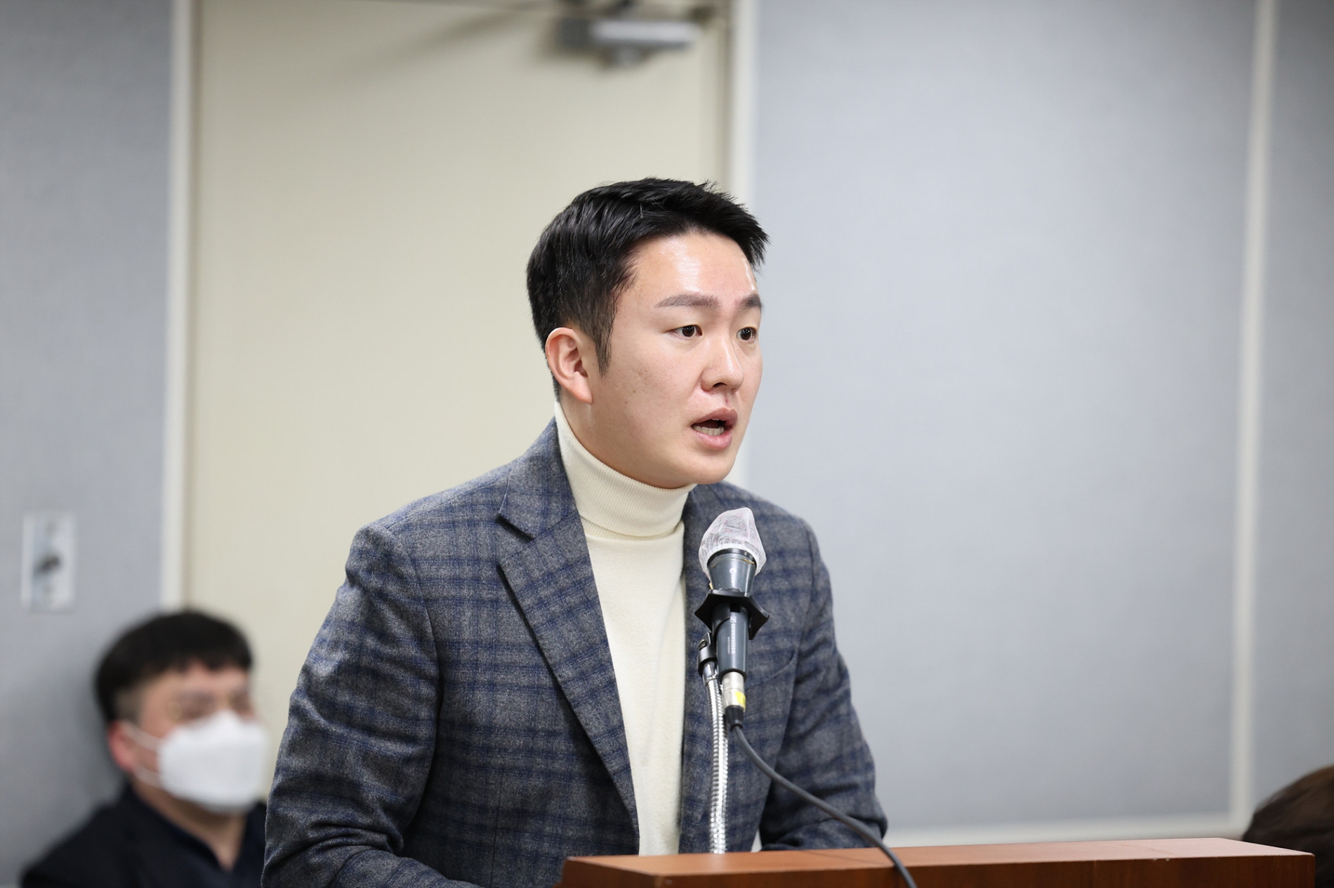 조례 대표발의 중인 노성철(흑석·사당1·2동) 의원 / 사진제공=동작구의회