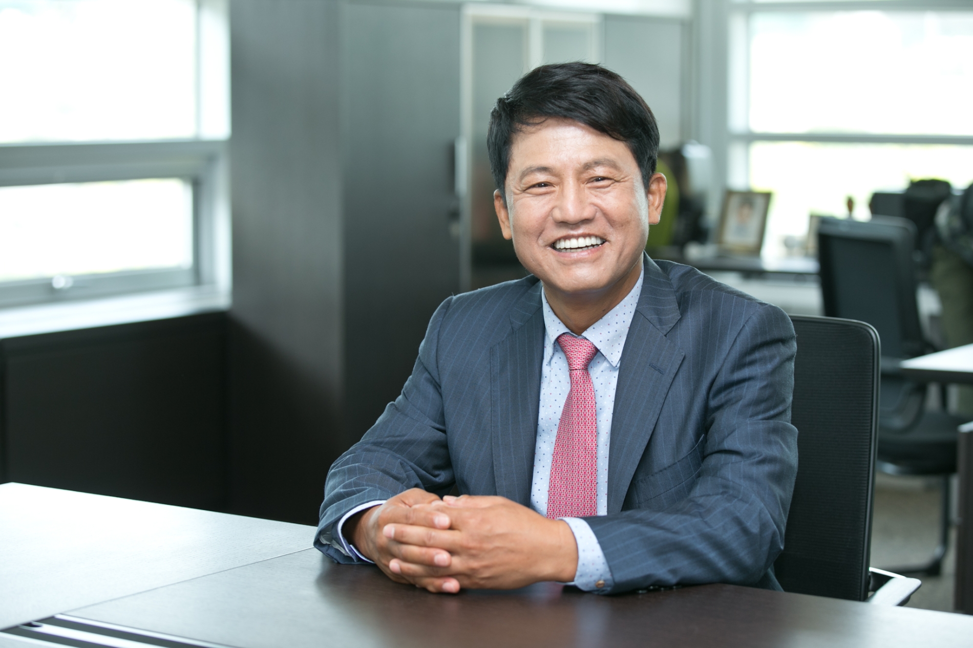 오흥식 13대 코스닥협회장(㈜엘오티베큠 대표이사) / 사진제공= 코스닥협회(2023.02.22)