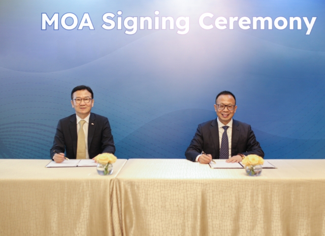 포스코홀딩스는 23일 인도네시아 자카르타에서 중국 닝보리친社와 니켈 생산에 상호 협력하는 합의각서(MOA)를 체결했다. /사진=포스코그룹.