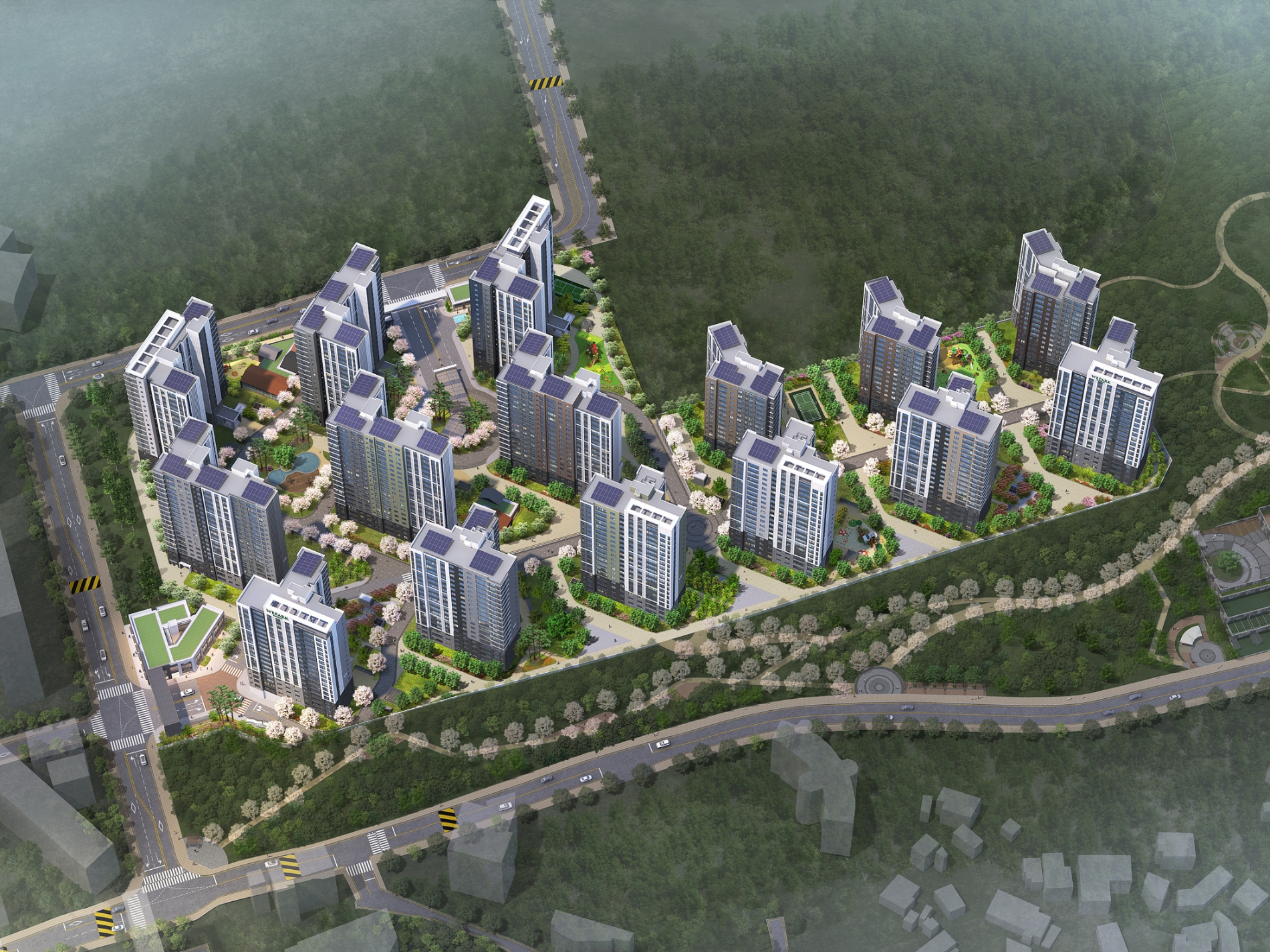 위파크 마륵공원 조감도./사진제공=호반건설