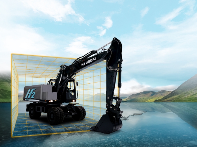 HD현대의 건설기계 부문 계열사인 현대건설기계와 현대두산인프라코어는 오는 14일부터 18일까지 미국 라스베이거스에서 개최되는 ‘CONEXPO 2023’(이하 콘엑스포)에 참가해 무인·자동화 기술과 친환경 장비를 선보인다. /사진=HD현대.