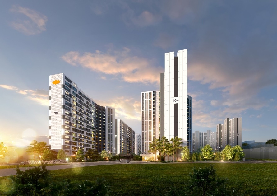 ‘e편한세상 봉선 셀레스티지’ 투시도./사진제공=DL건설