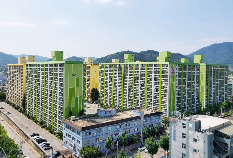 화순 사랑으로 부영 임대아파트 전경./사진제공=부영그룹