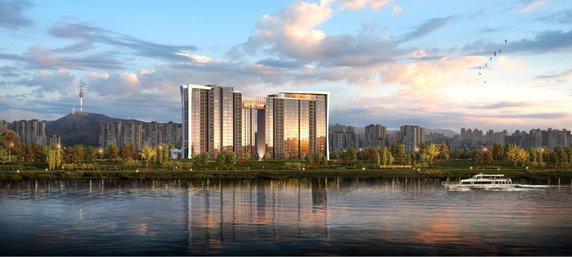 이촌우성 리모델링 투시도 / 사진제공=SK에코플랜트