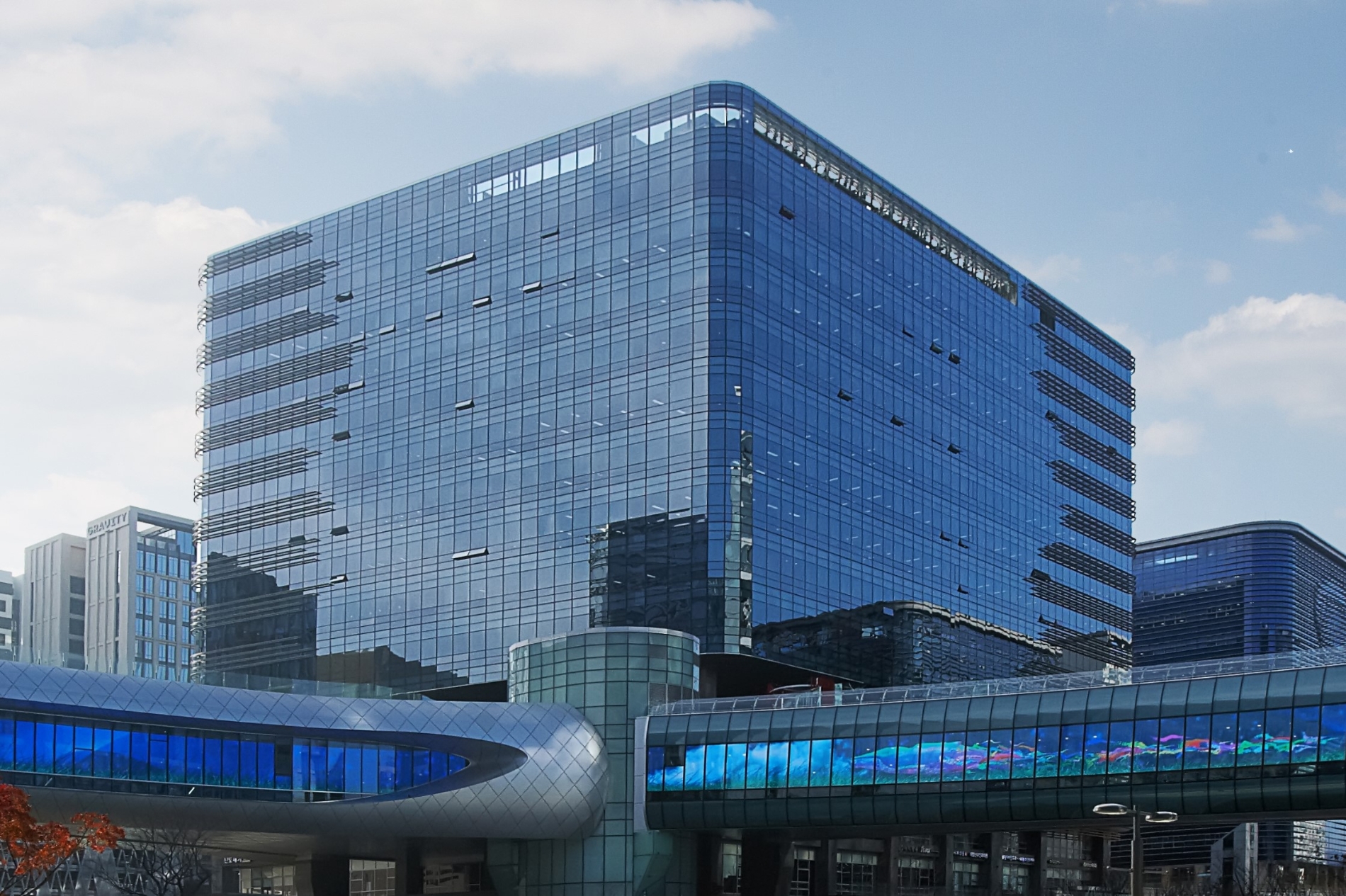 판교 알파돔 타워 전경./사진제공=삼성생명