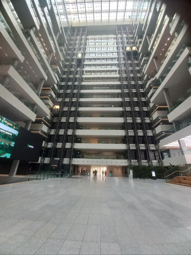 HD현대 판교 R&D센터. /사진=한국금융신문.