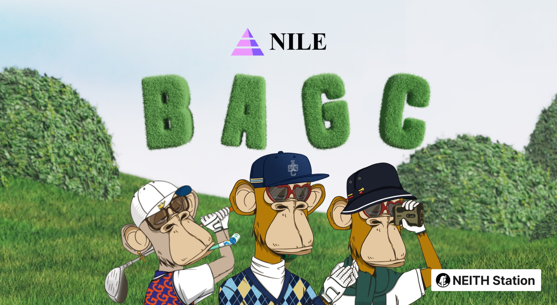 위메이드 나일이 네이트 스테이션 신규 NFT 컬렉션 'BAGC'를 정식 론칭했다. / 사진제공=위메이드