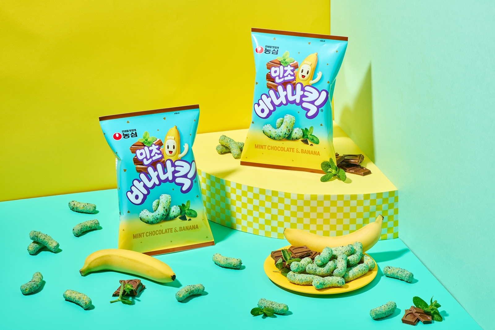 농심 민초바나나킥 사진./ 사진 = 농심