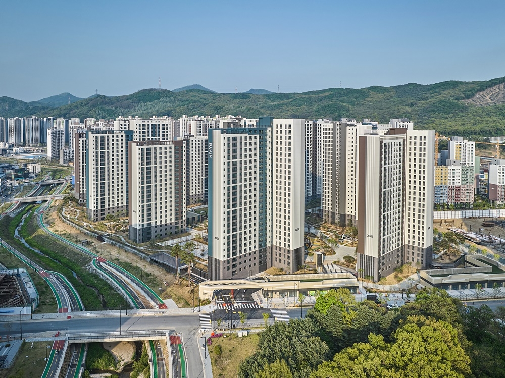 의정부 고산 수자인 디에스티지 단지 전경 / 사진제공=한양