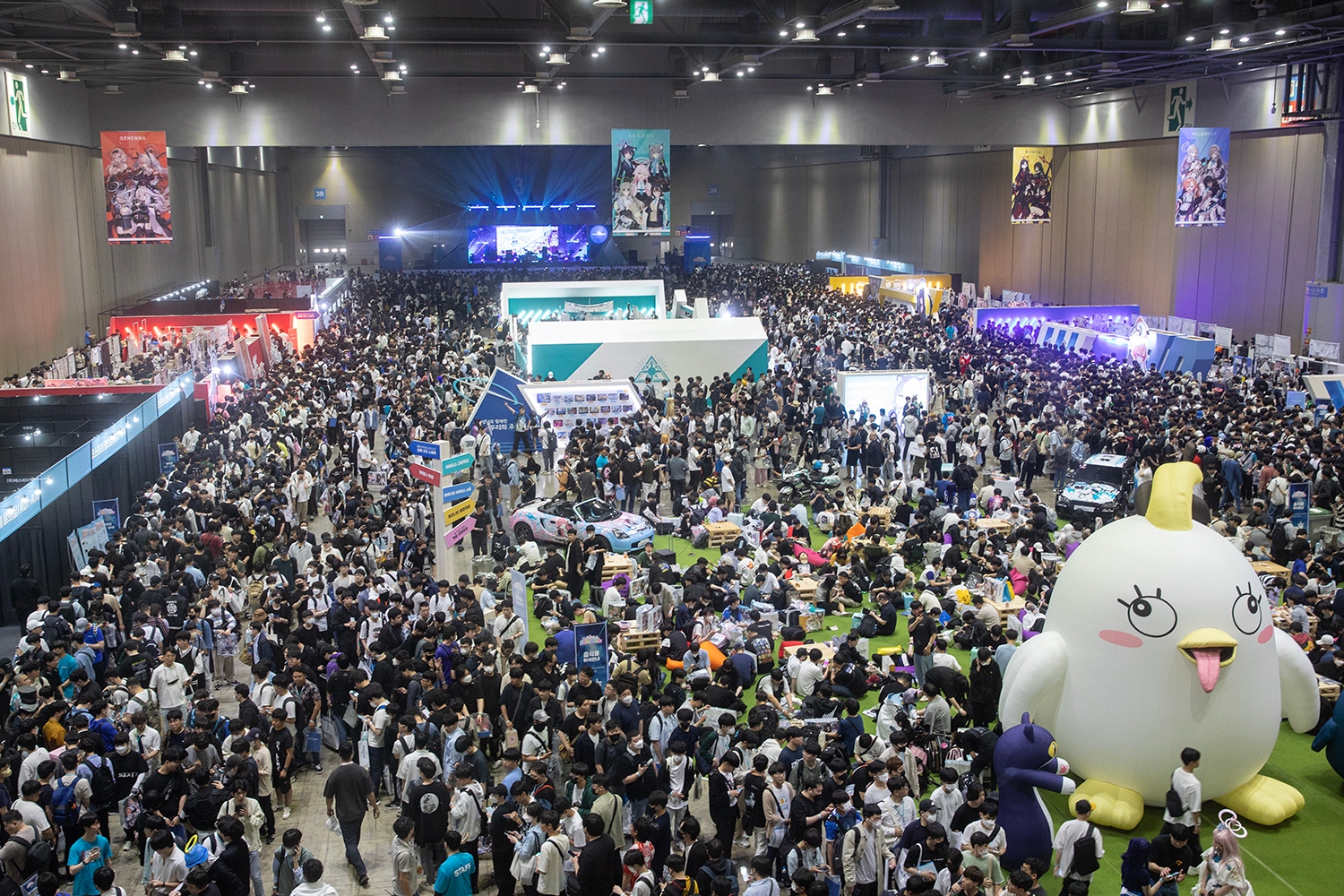 지난 20일 진행된 블루 아카이브 1.5주년 오프라인 행사 현장. / 사진제공=넥슨