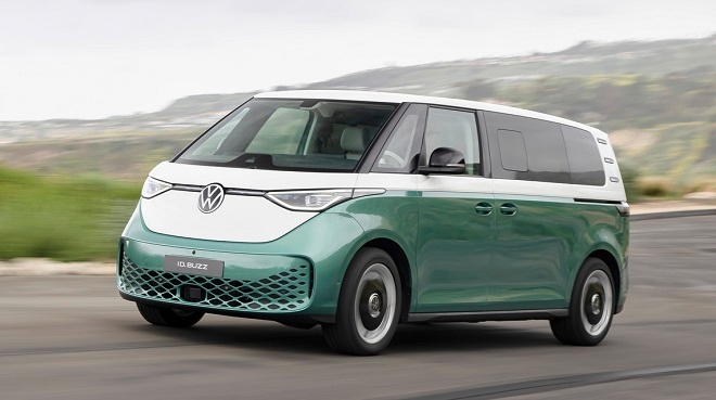 폭스바겐, 미니 전기버스 ID.버즈 롱휠베이스 최초 공개