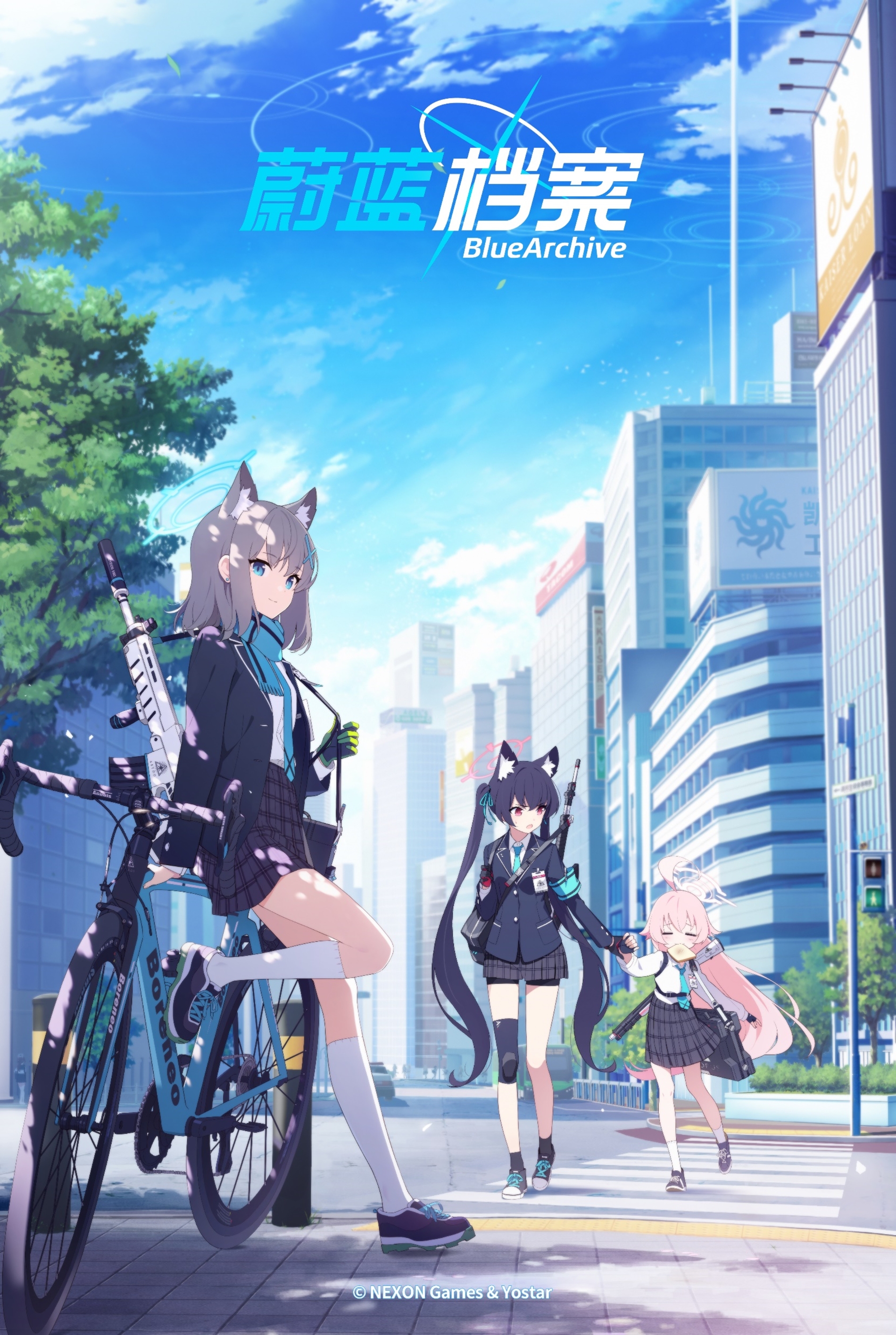 넥슨게임즈가 오는 22일부터 2주간 중국에서 '블루 아카이브' 비공개 시범 테스트를 진행한다. / 사진제공=넥슨게임즈