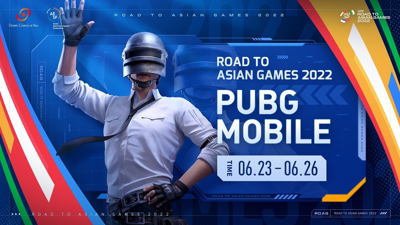 배틀그라운드 모바일 한국 대표팀이 제19회 항저우 아시안게임의 공식 사전 대회인 '로드 투 아시안게임 2022'에 참가한다. / 사진제공=크래프톤