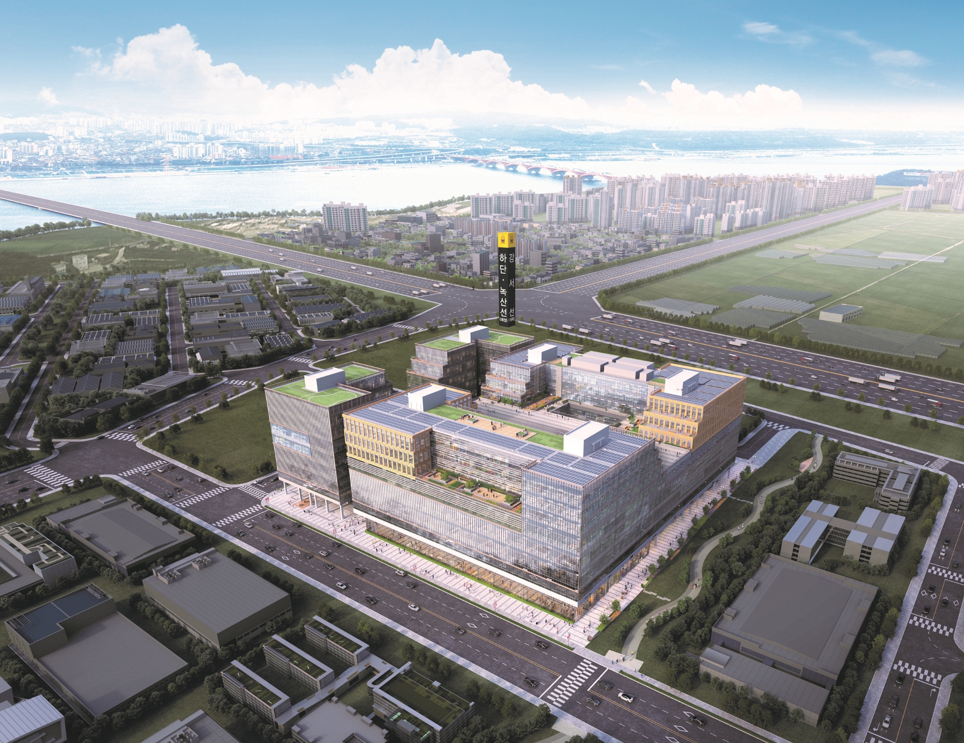 반도 아이비플래닛 단지 조감도 / 사진제공=반도건설