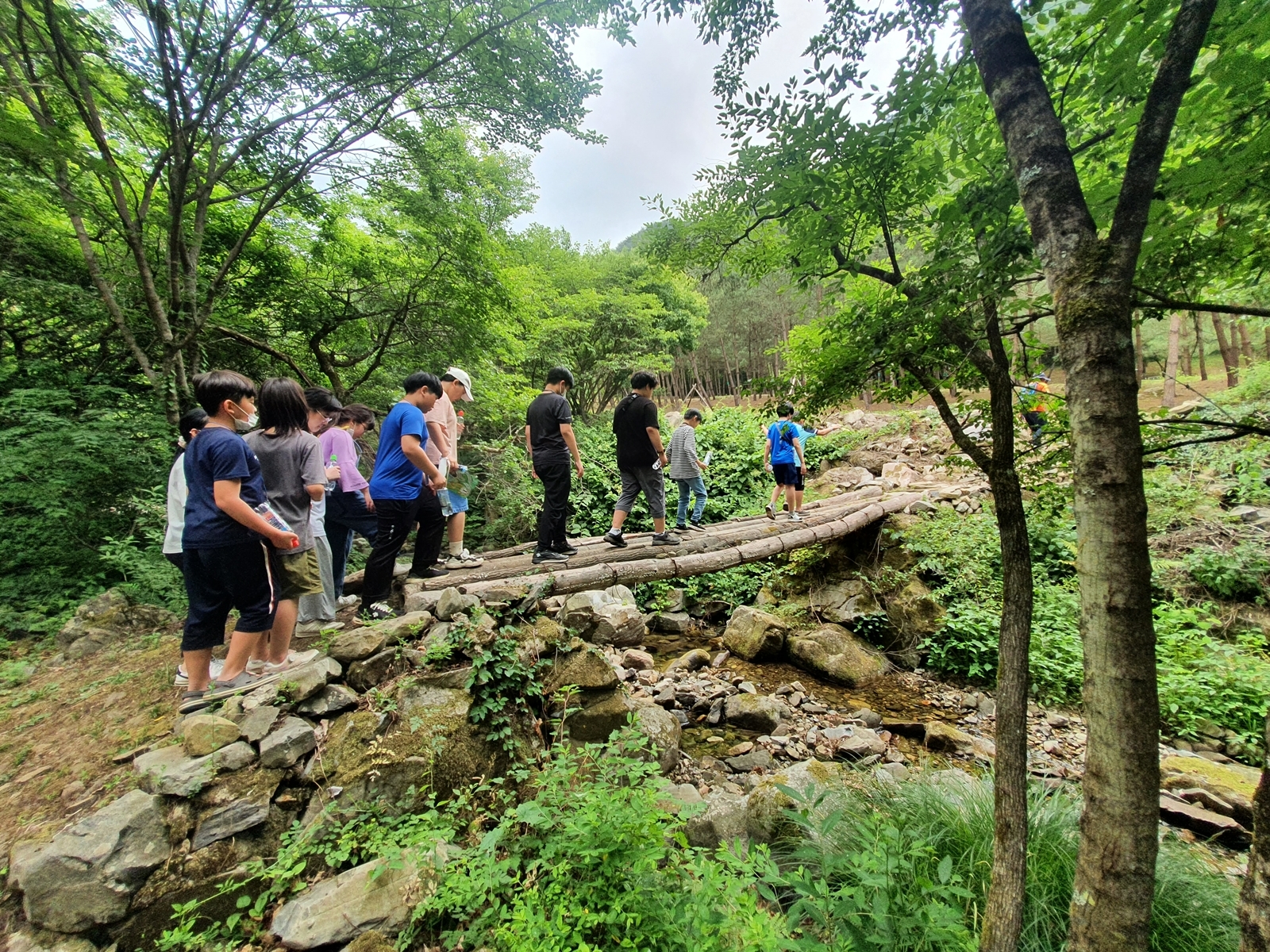 하이힐링원 프로그램 수행 모습. /사진제공=강원랜드