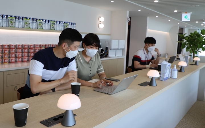 CJ제일제당 전용 거점 업무공간 '블로썸 오피스(Blossom Office)'./ 사진 = CJ제일제당