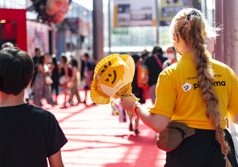 카카오픽코마는 올해 프랑스 파리에서 개최되는 만화 행사인 '어메이징 페스티벌'에서 첫 단독 부스를 낸다. / 사진=2023 재팬 엑스포 홈페이지 갈무리
