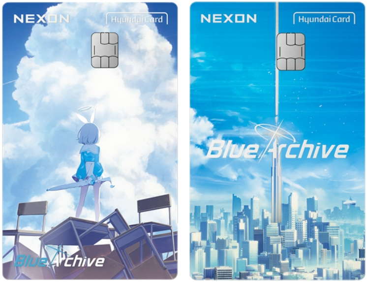 현대카드가 '넥슨 현대카드'의 한정판 플레이트를 선보였다. /사진제공=현대카드