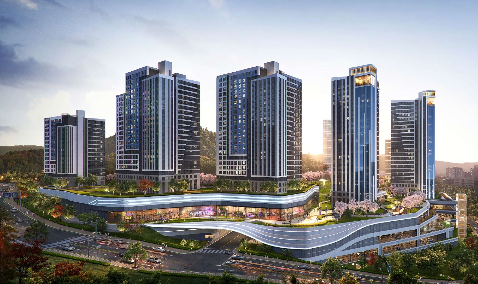 부산 부민2구역 재개발사업 투시도 / 사진제공=포스코이앤씨