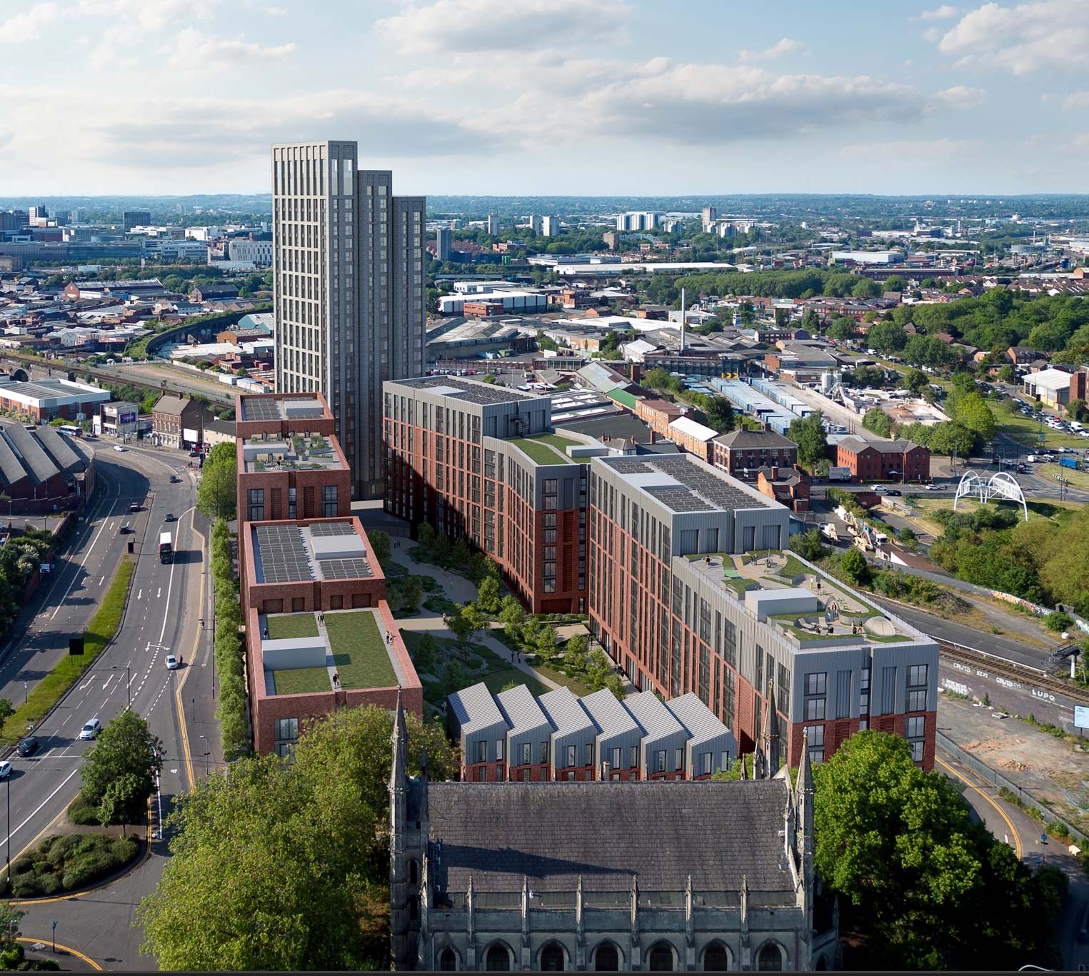 캠프힐(Camp Hill) 사업 조감도./사진제공=GS건설