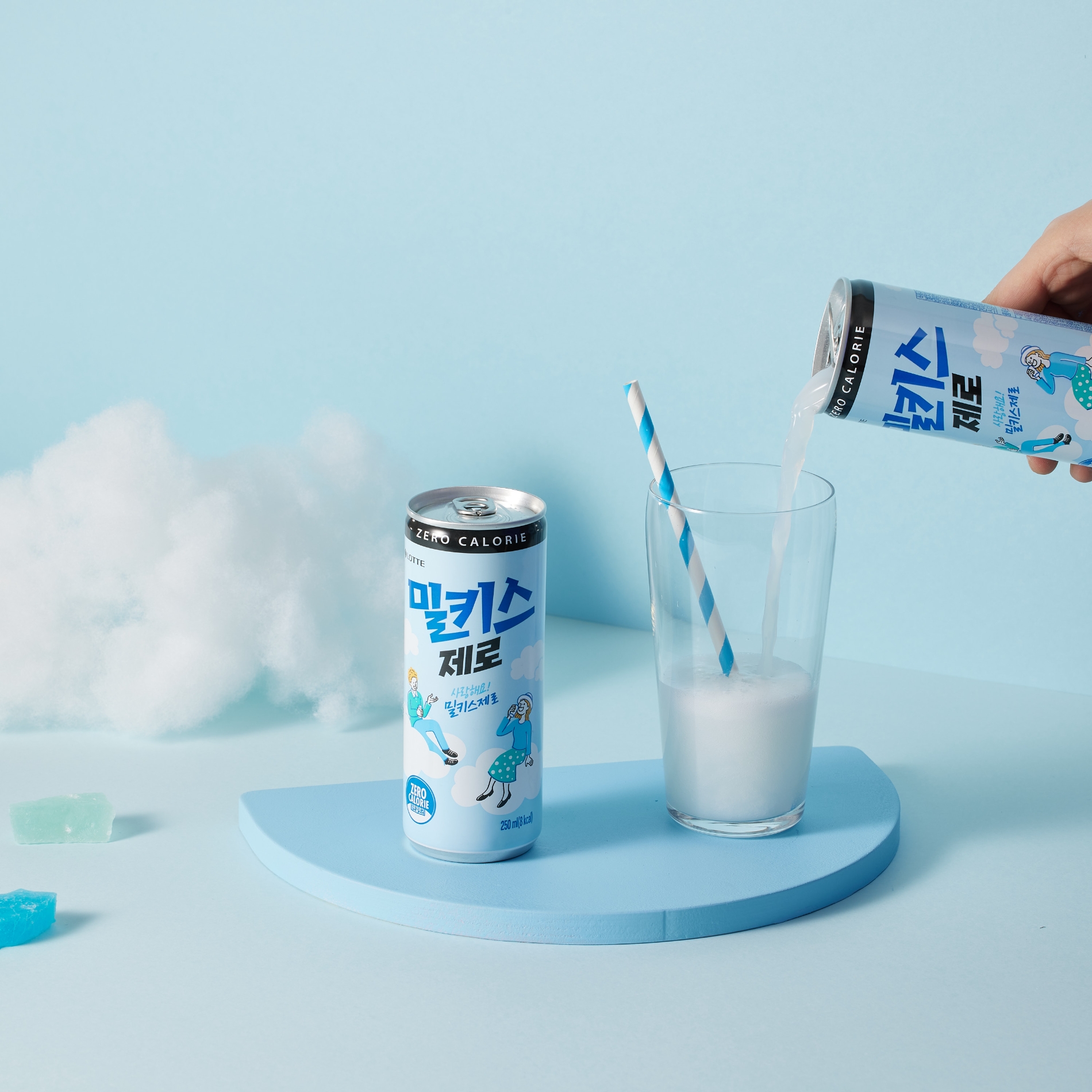 밀키스 제로./ 사진 = 롯데칠성음료