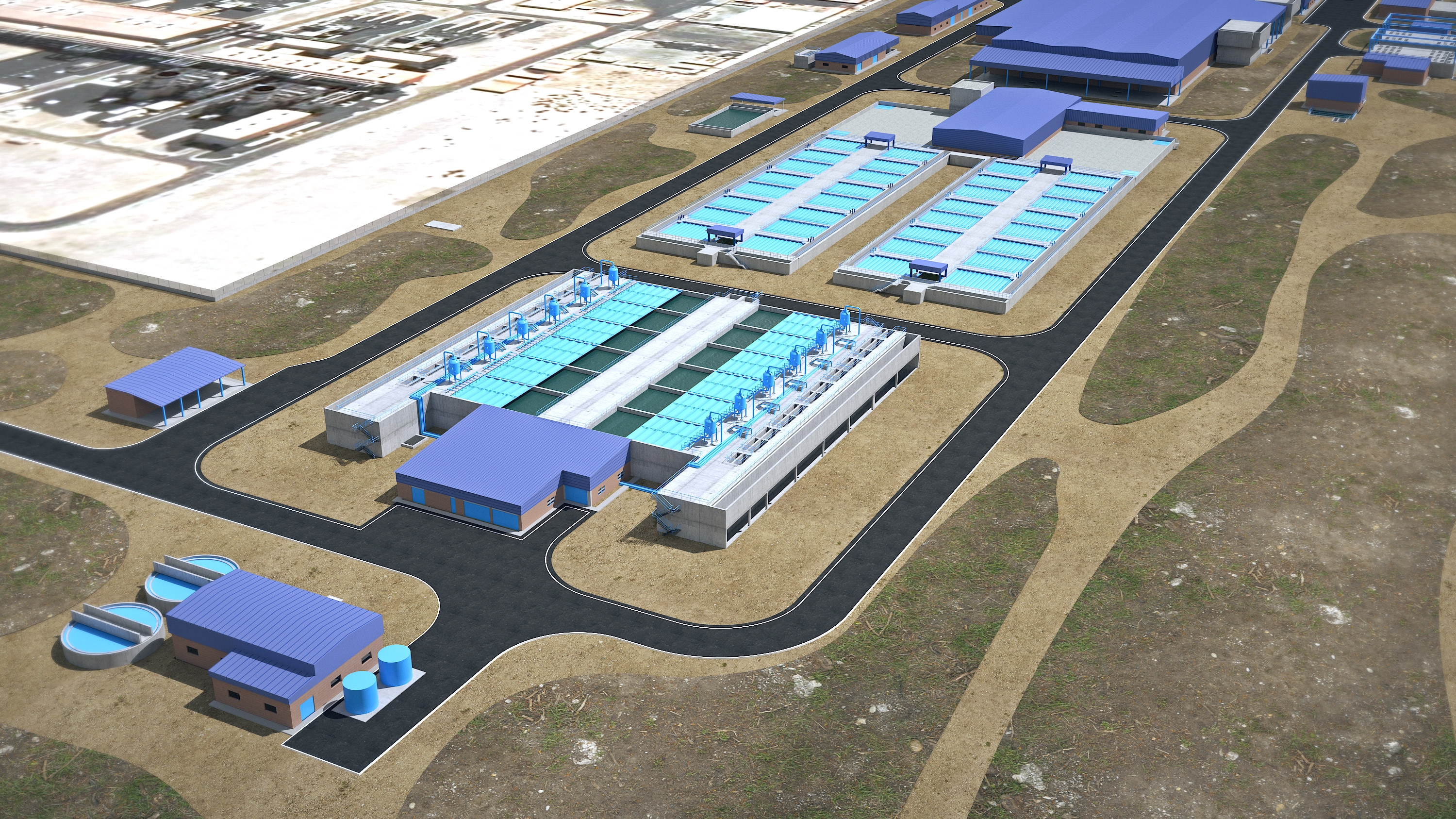 UAE 슈웨이하트 4단계 해수담수화사업 조감도./사진제공=GS이니마