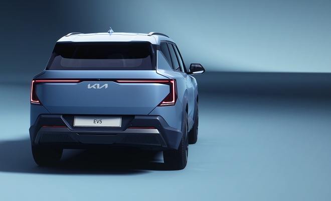 기아, 중국에서 만드는 전기차 EV5 디자인 공개