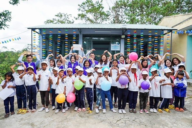 효성, 베트남 초등학교에 도서관 선물