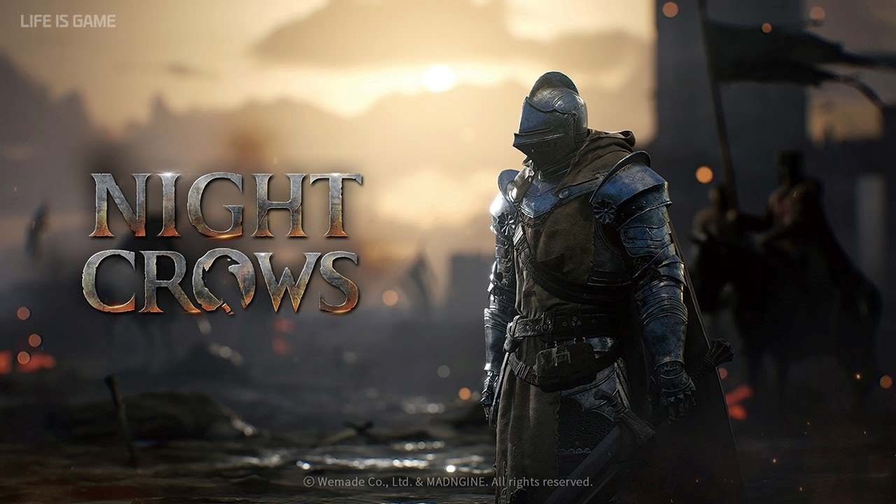 위메이드가 서비스하고 매드엔진에서 개발한 MMORPG ‘나이트 크로우’가 2023 하반기 이달의 우수게임 일반게임(블록버스터) 부문을 수상했다. / 사진제공=위메이드