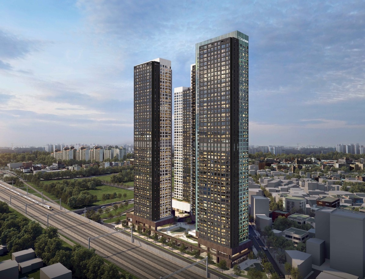 평택 통복동 주상복합 신축공사 투시도 / 사진제공=쌍용건설