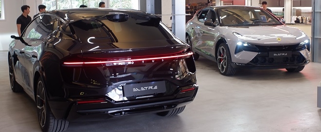 로터스 엘레트라, 미래지향적 느낌 물씬 나는 전기SUV