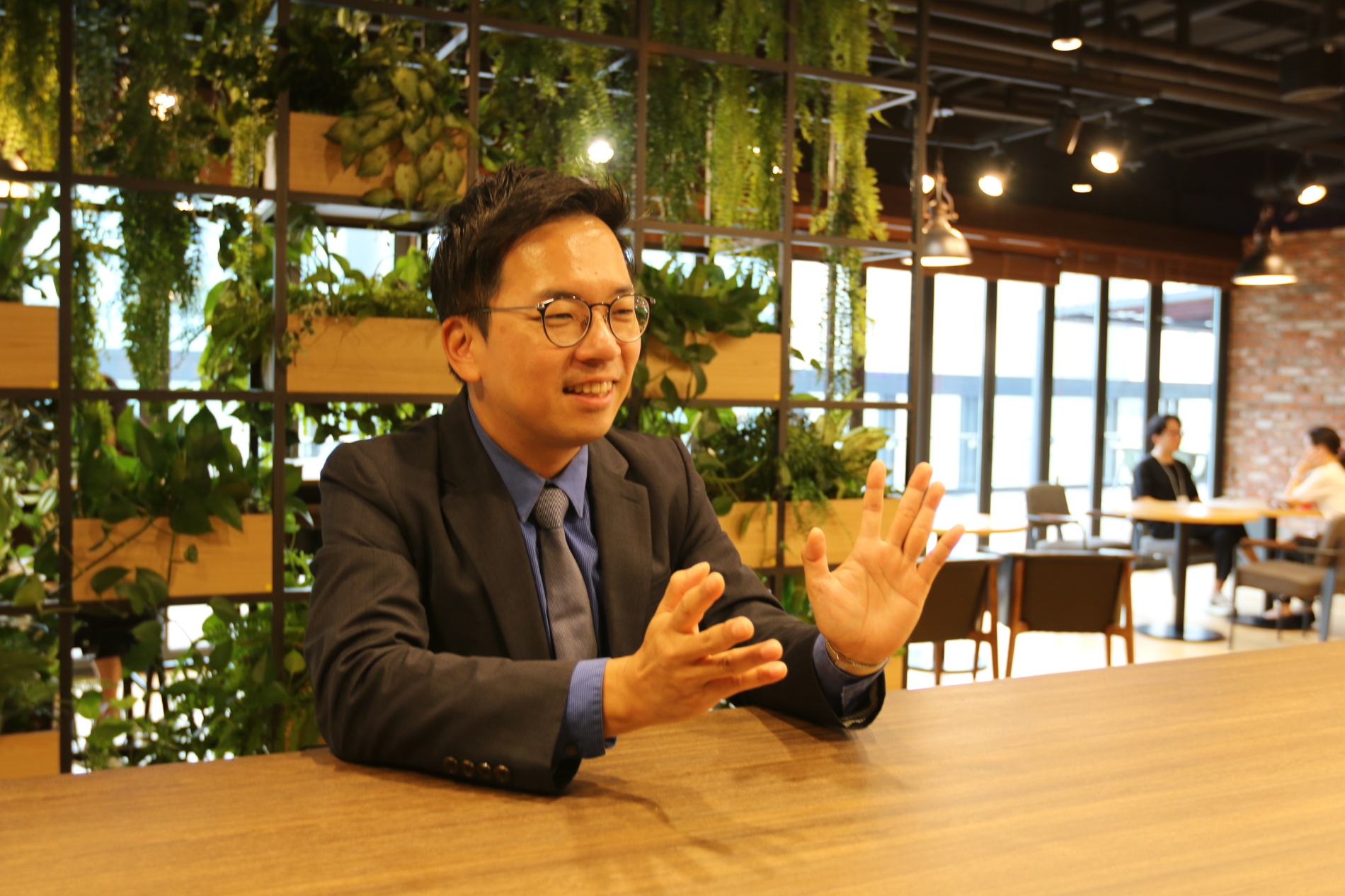 이윤종 LG헬로비전 수도권미디어국장이 기후위기 시대를 맞아 지역방송‧지방자치단체 연계 강화 필요성을 강조했다./ 사진제공=LG헬로비전