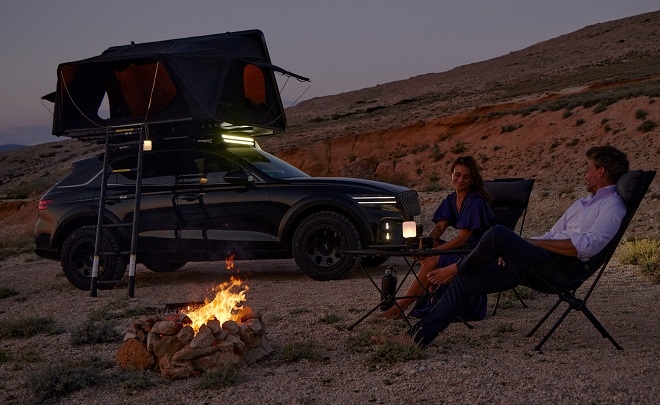 제네시스 전용 캠핑용품 출시