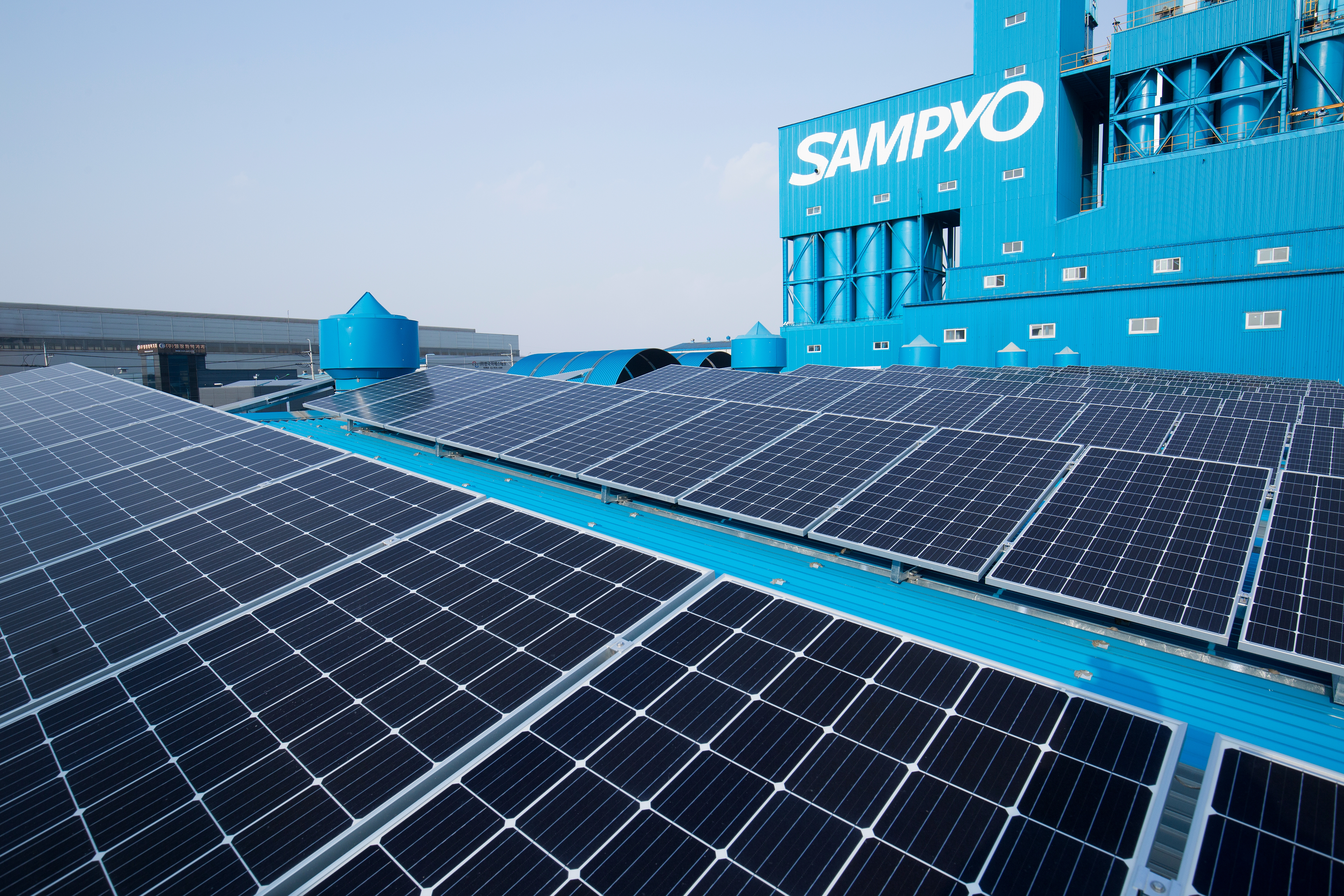 삼표그룹 태양광 발전 설비 / 사진제공=삼표그룹