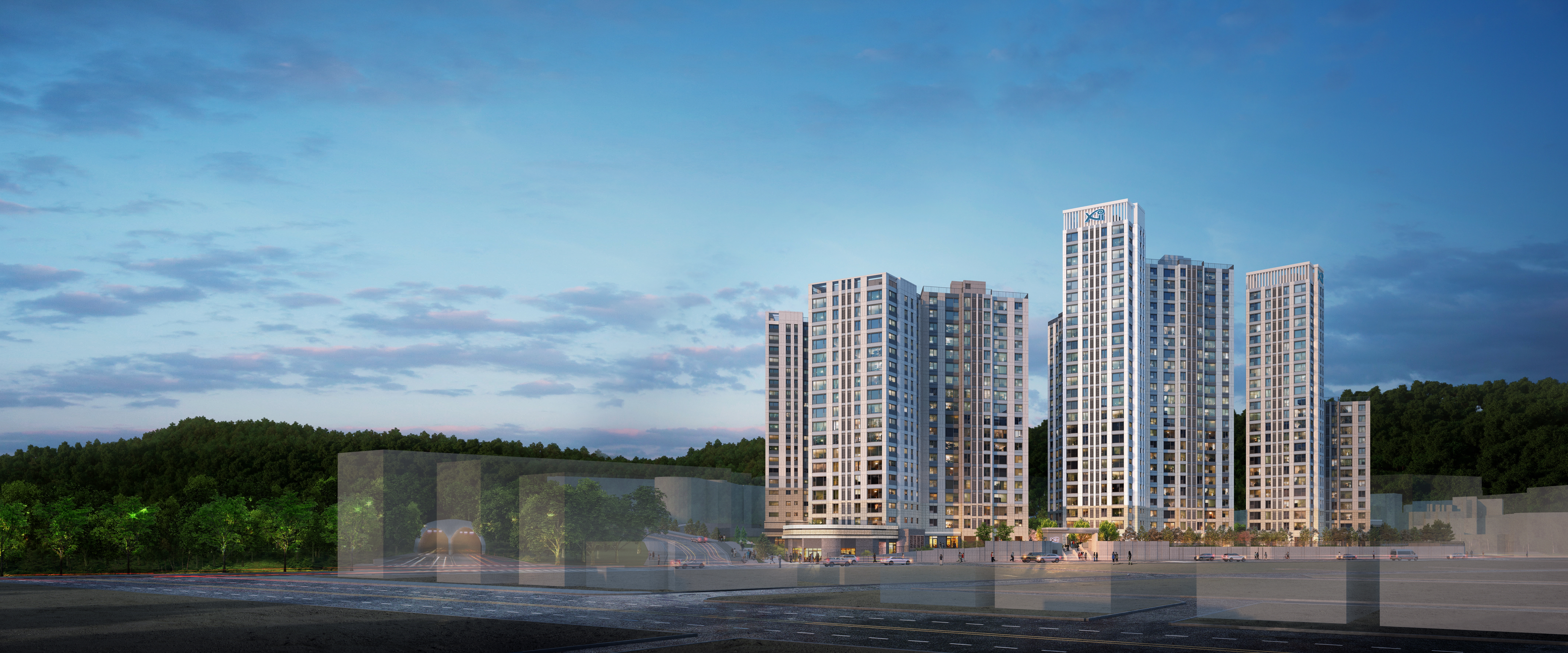 안양자이 더 포레스트 투시도./사진제공=GS건설