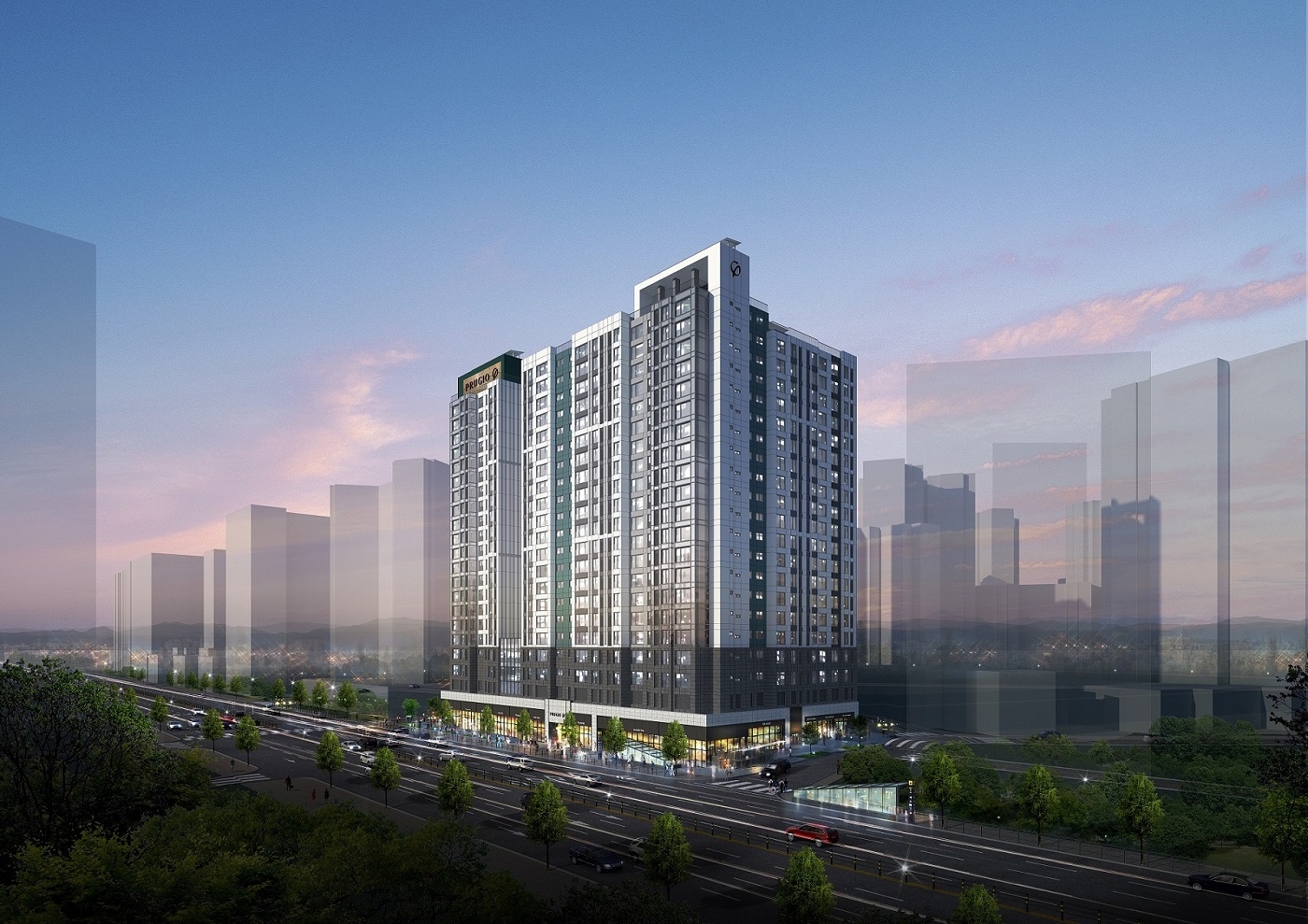 마포 푸르지오 어반피스 단지투시도 / 사진제공=대우건설