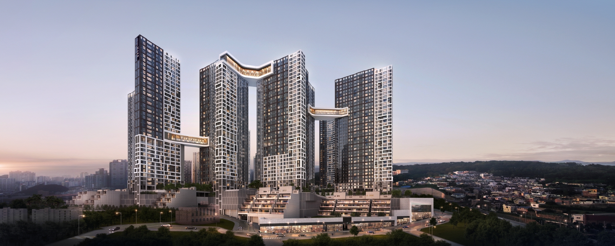 해링턴 마레 단지투시도