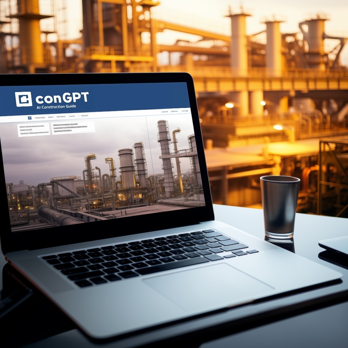 롯데건설이 두아즈와 함께 개발한 ConGPT 샘플이미지 / 사진제공=롯데건설