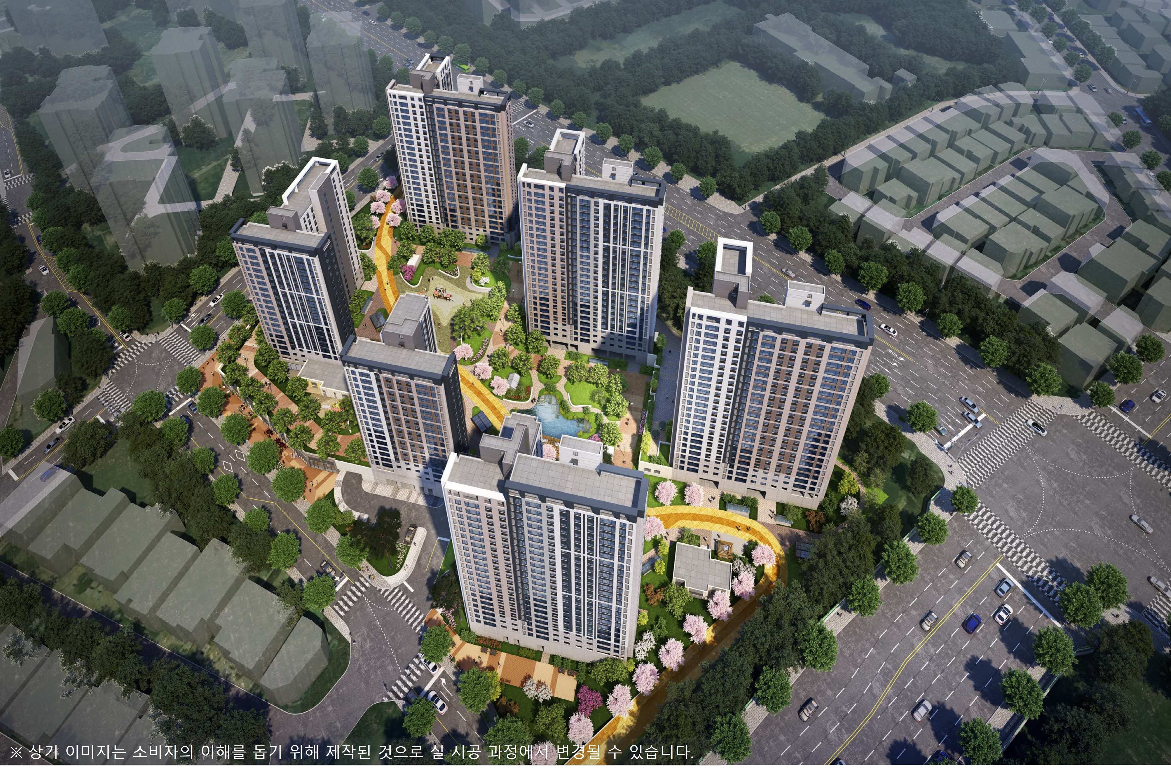 영통역자이 프라시엘 조감도./사진제공=GS건설