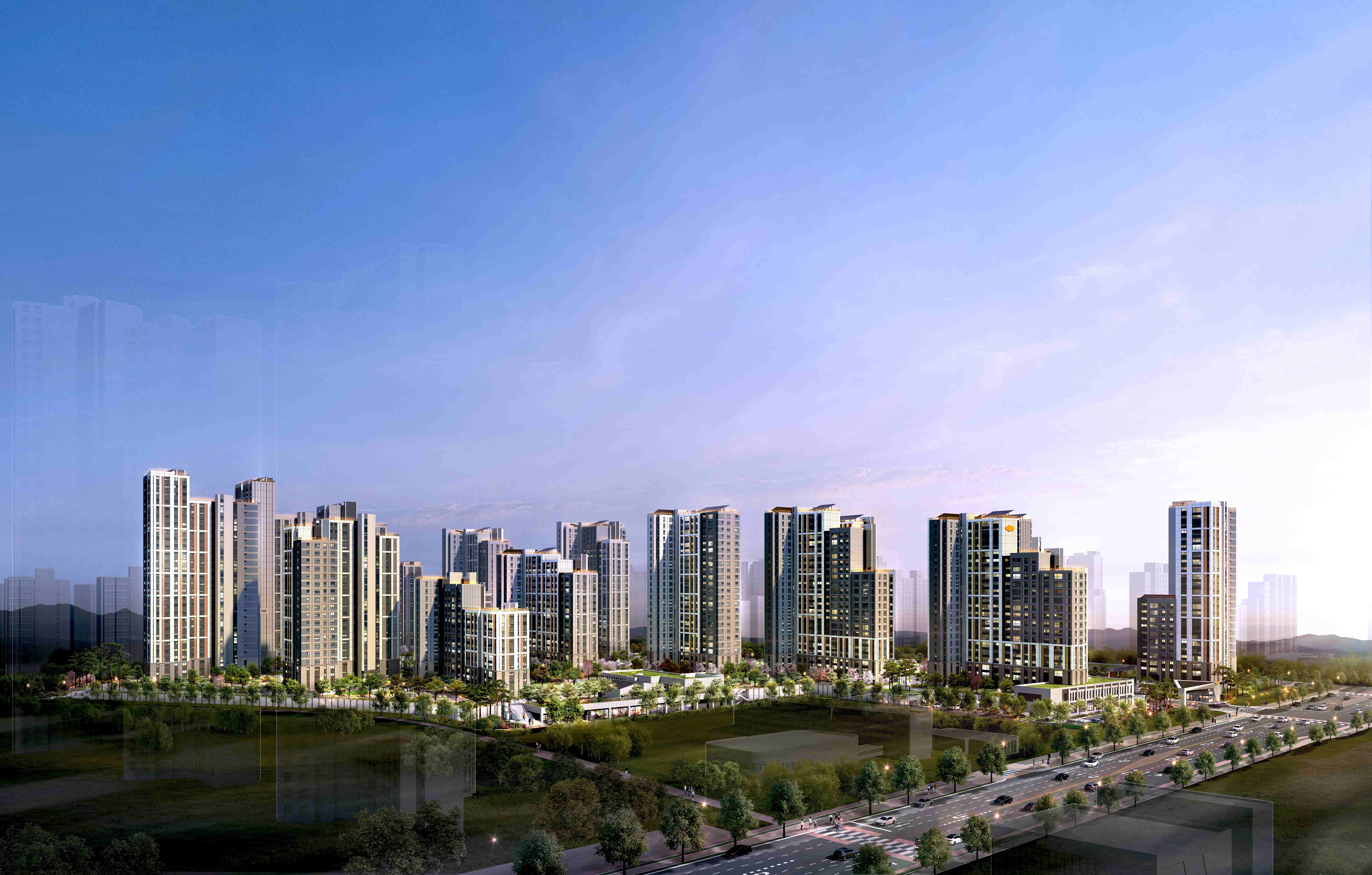 영종국제도시 센텀베뉴 석경투시도./사진제공=DL이앤씨