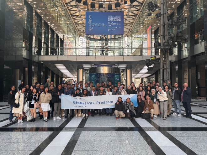 포스코인재창조원은 지난달 27일부터 1일까지 5일간 '23년 Global *P.A.L. 프로그램을 인재창조원 송도 캠퍼스에서 진행했다. 사진=포스코그룹.