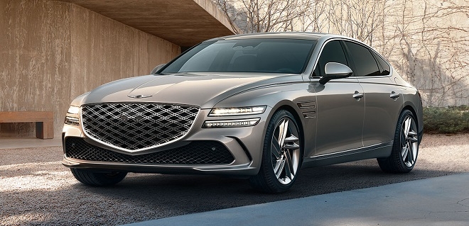 제네시스 G80 3세대 페이스리프트 디자인 공개